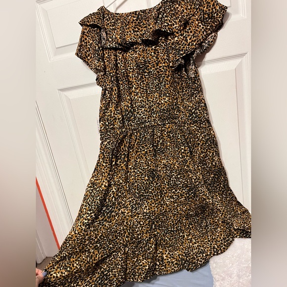 Waist-Defined Ruffle-Trim Mini Dress for Women - Picture 6 of 8